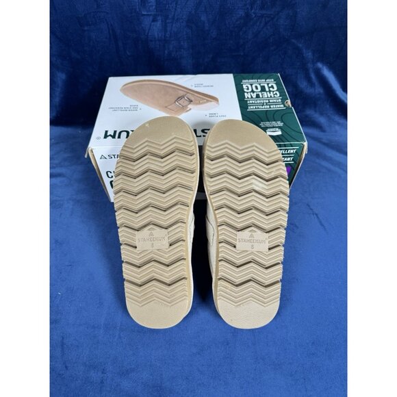 Staheekum Women's Chelan Memory Foam Slip On Clogs Beige Size 8 0782 - Picture 5 of 5